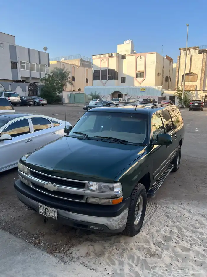 سوبربان شفروليه 2001 شبة مخزن ماشي 186000 قابل للزيادة مفحوص 34