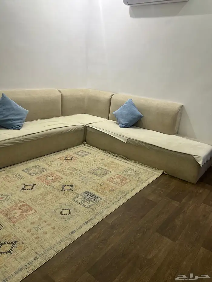 كنب بيج 3 4 علي شكل حرف L 2