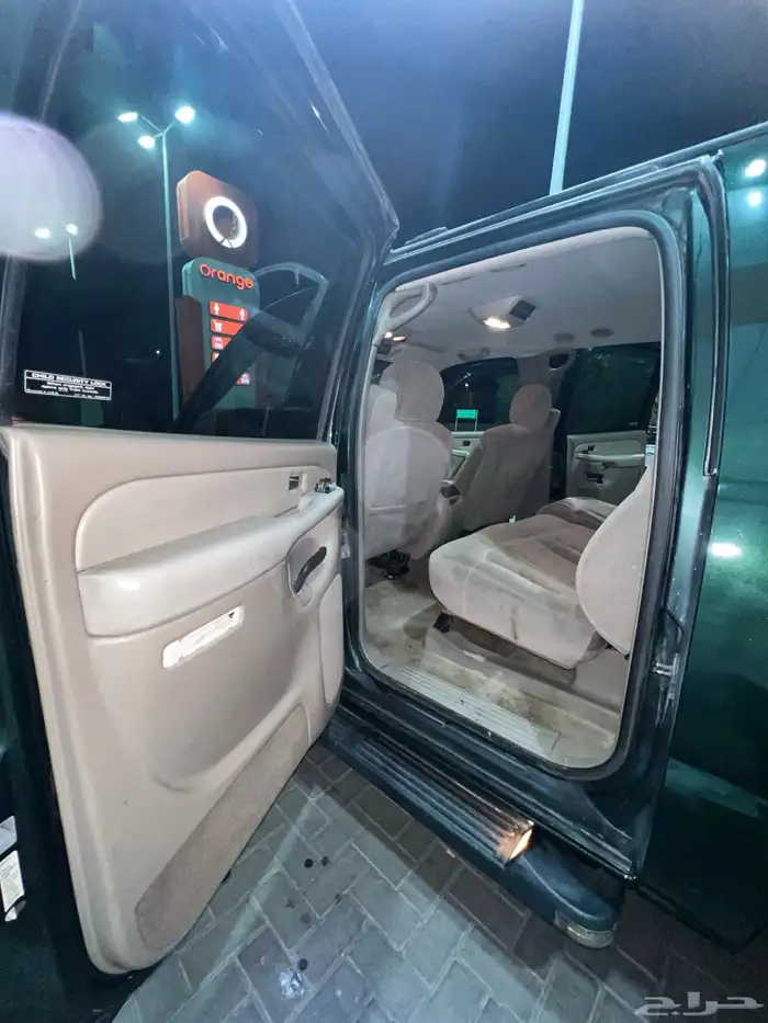 سوبربان شفروليه 2001 شبة مخزن ماشي 186000 قابل للزيادة مفحوص 17