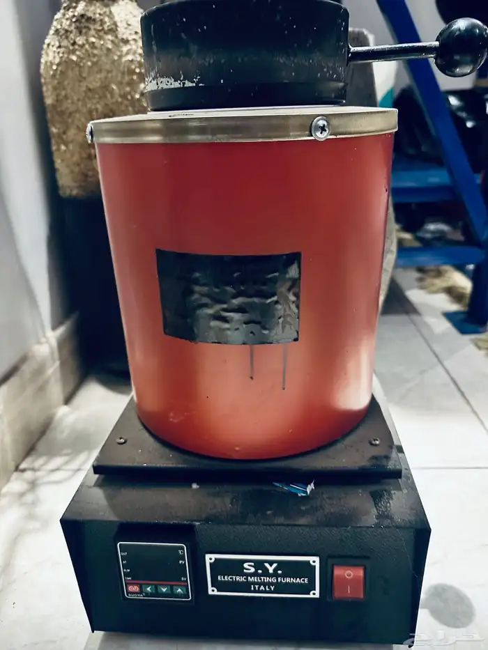 جهاز ذهب فرن صهر 2