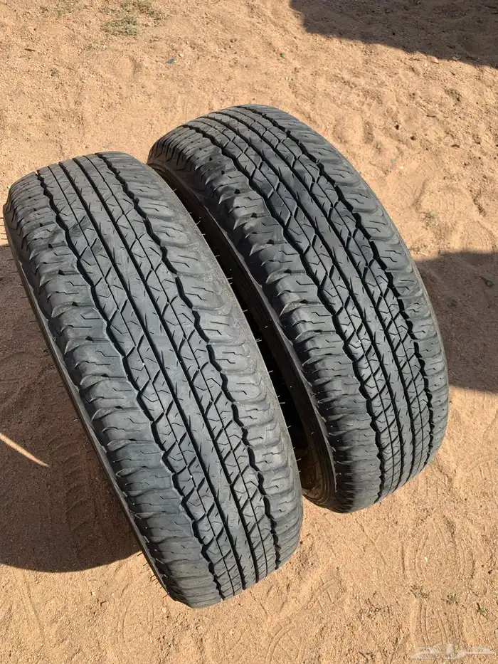 اربع كفرات دانلوب هايلوكس سلق مقاس 17 0