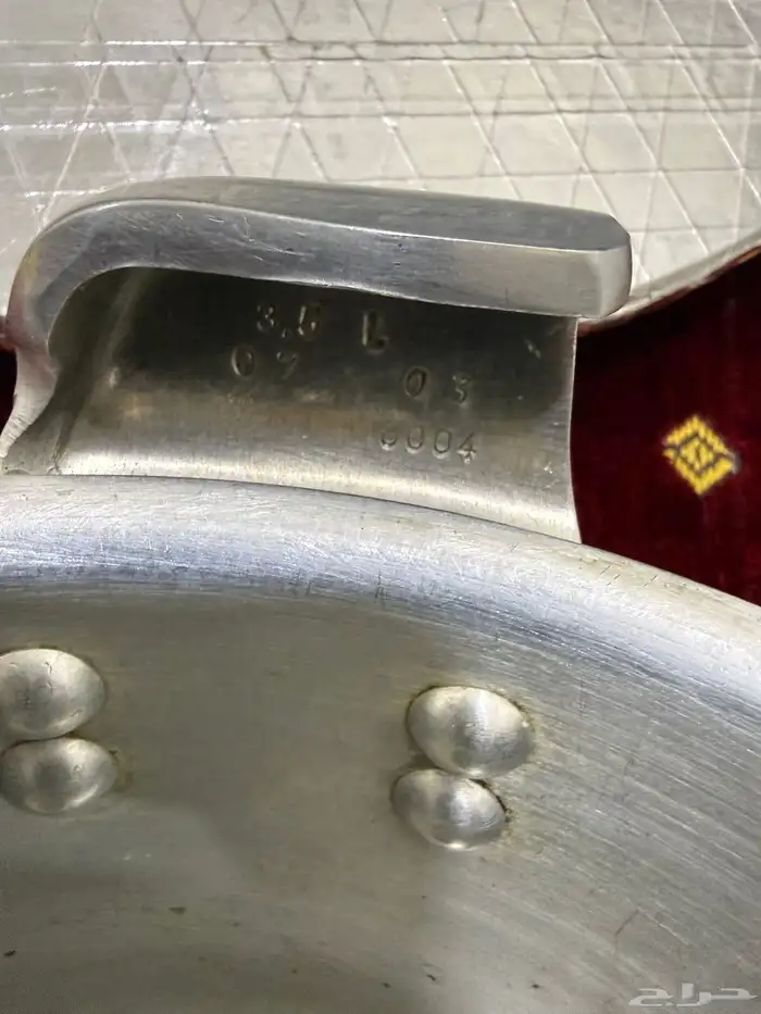 قدر سب فرنسي حجم 3.5 لتر معدن 9