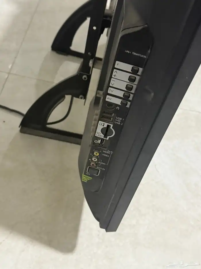 تلفزون عادي 42 بوصة مع الريموت 1