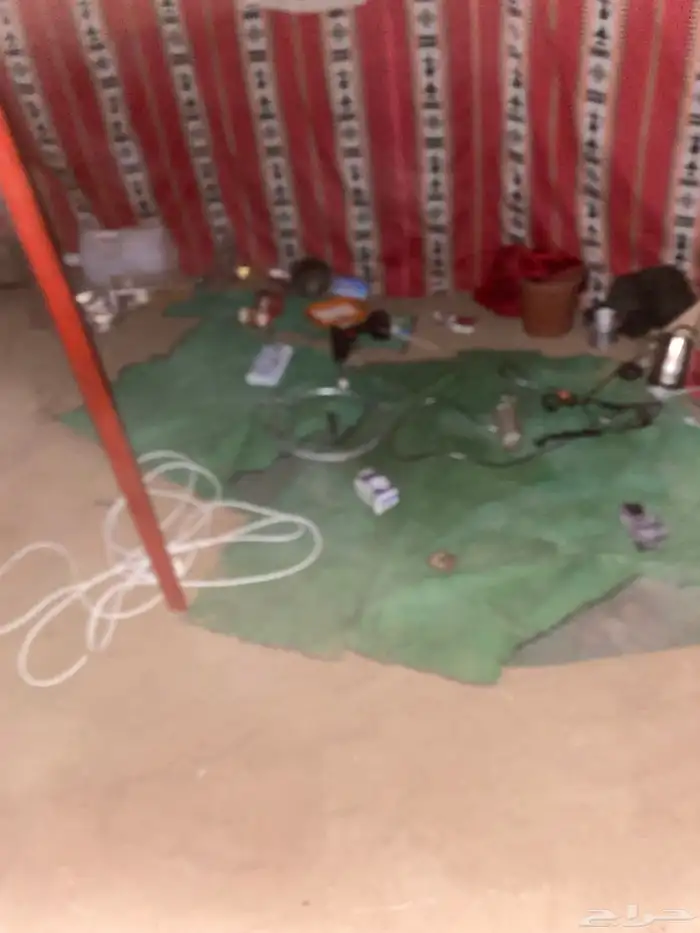 مخيم بكامل اغراضه 0