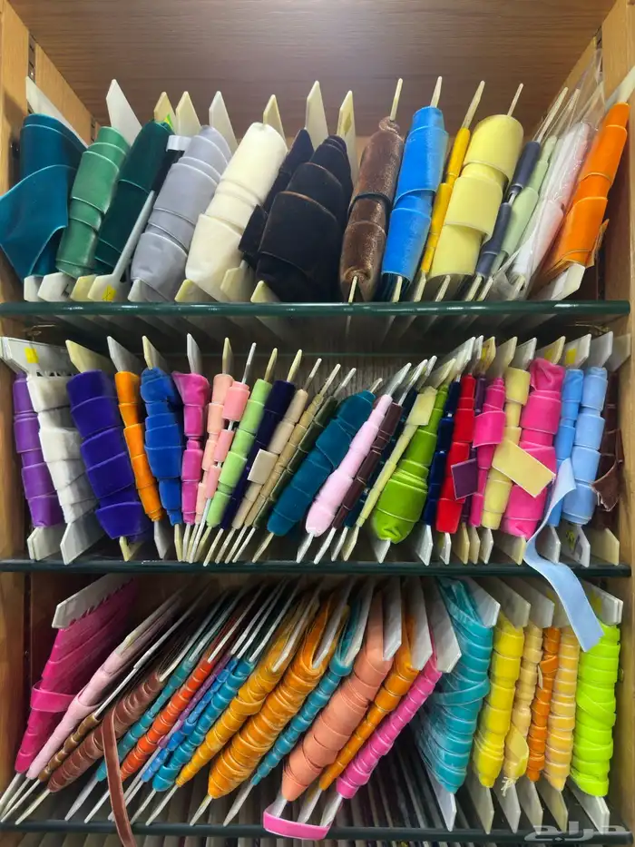 كلف اورقنزا ساتان ابيكا مخمل شرايط للهدايا تغليف توزيعات 16