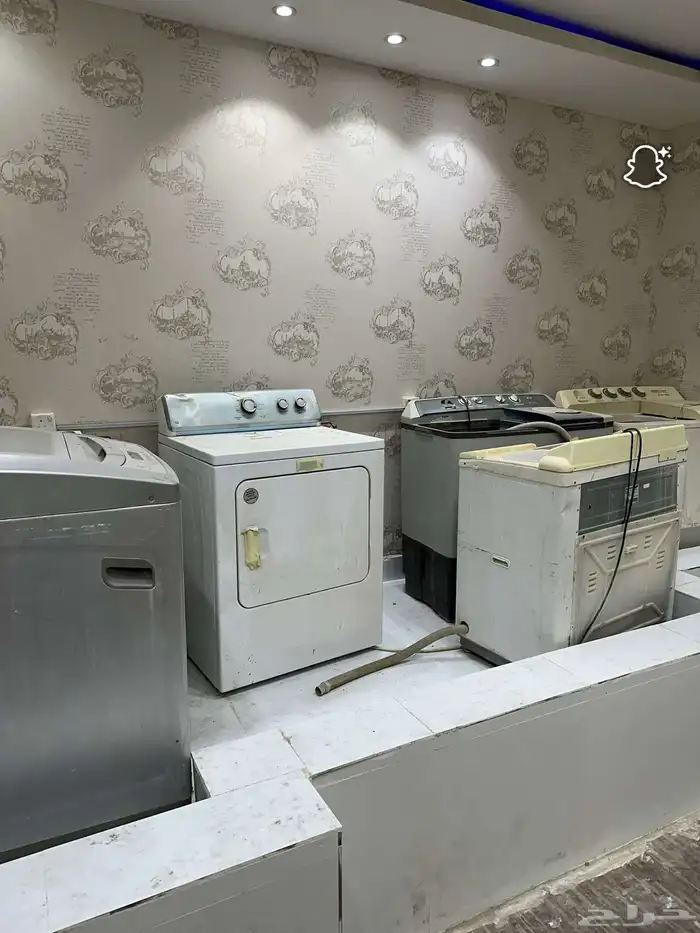 معدات مغسلة ملابس 3