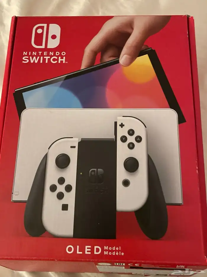 نينتيندو سويتش اوليد ابيض مستعمل ساعتين فقط 0