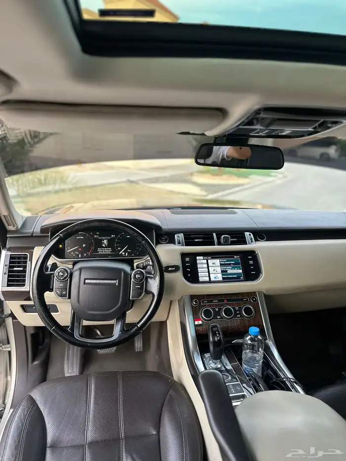 رنج روفر سبورت 2014 خليجي لوح اماراتيه ممشى قليل 3