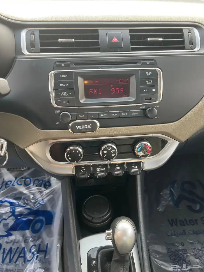 كيا ريو 2017 للبيع مالك ثاني من الوكالة 25