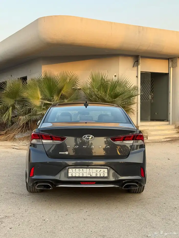 Hyundai سوناتا موديل 2018 فل الفل بصمه 4