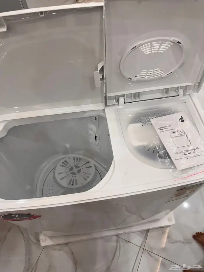 غساله جديده بحاله الوكاله 3