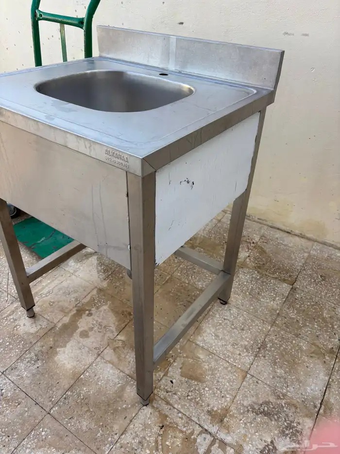 مجلى مفردة للمطاعم مع عربانة 0