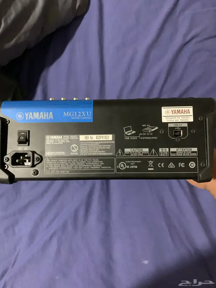 ياماها ميكسر 12 قناه MG-12XU 1