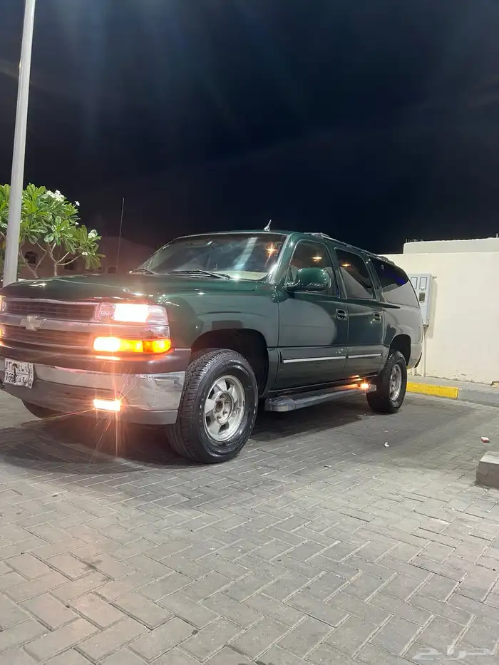 سوبربان شفروليه 2001 شبة مخزن ماشي 186000 قابل للزيادة مفحوص 1