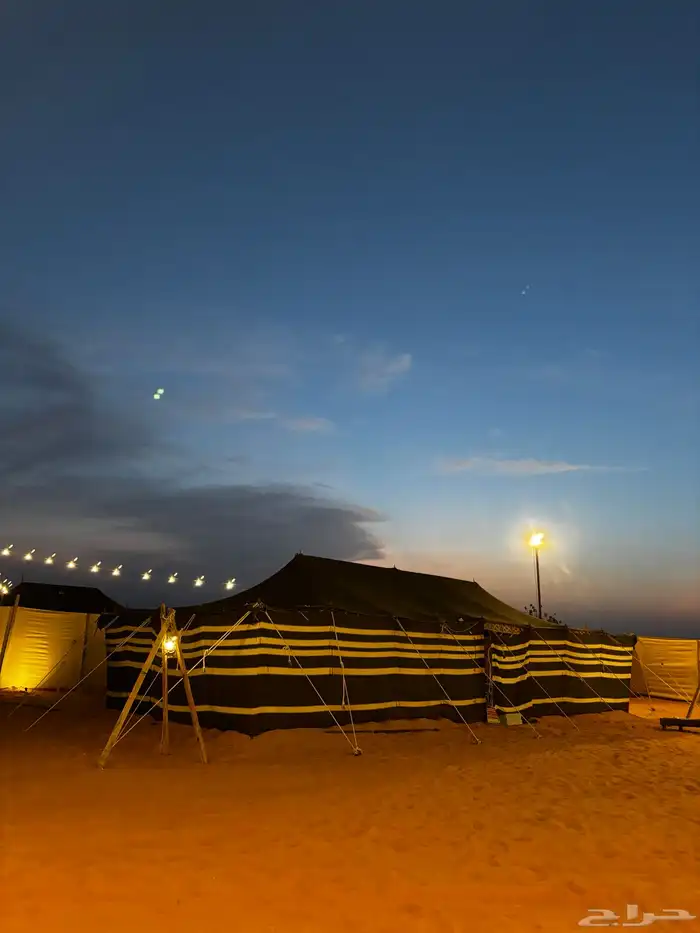 مخيم للايجار قسمين مكان جميل على رمل وطعوس الزوليات 18