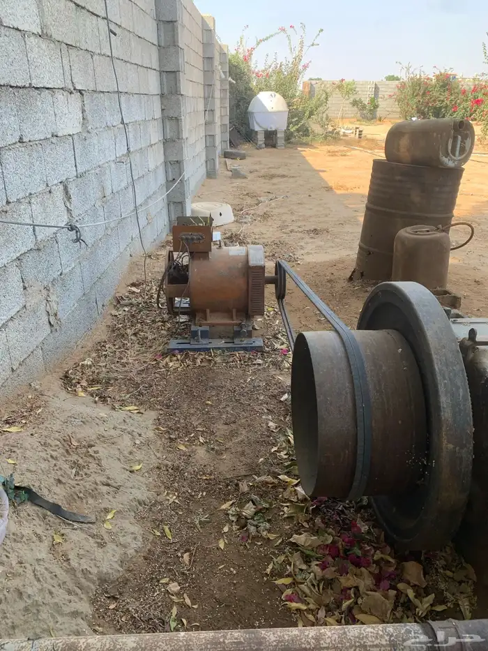 ماطور زراعي ينمار 26 شغال مع دينمو شغال يشغل غطاس 3 بوصة 3