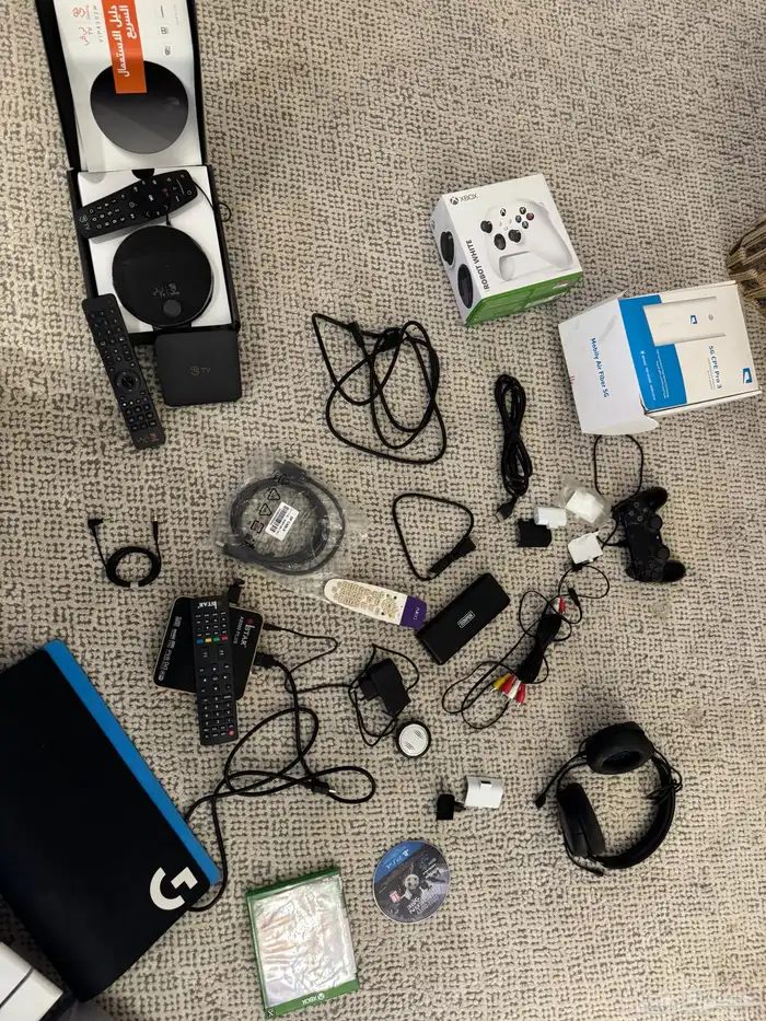 اجهزه متنوعه (رسيفرات  العاب  اسلاك) 12