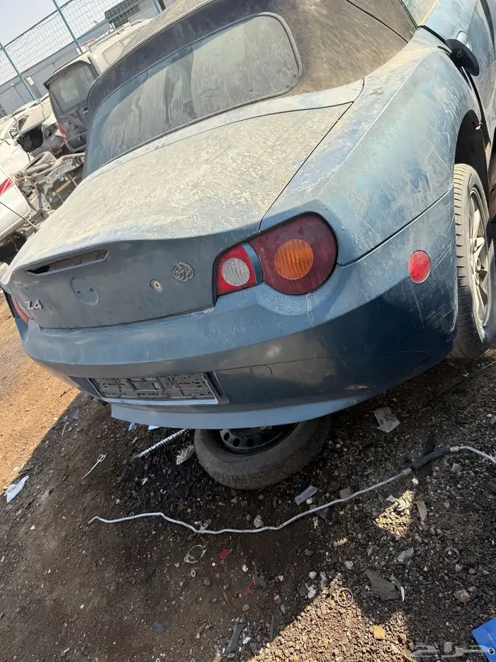 بي ام حجم z4 مديل 2003 تشليح قطع غيار متواجد لدينا 0