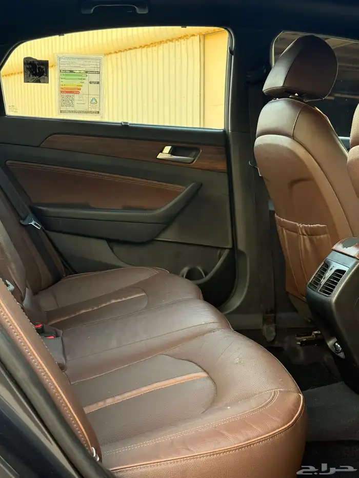 Hyundai سوناتا موديل 2018 فل الفل بصمه 8