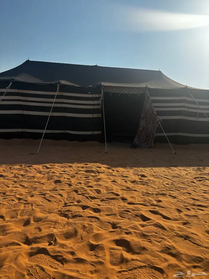 مخيم للايجار قسمين مكان جميل على رمل وطعوس الزوليات 37