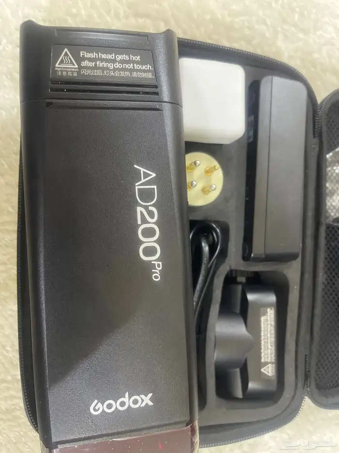 جهاز قودكس Ad200pro Godoy بشنطه وكامل 2