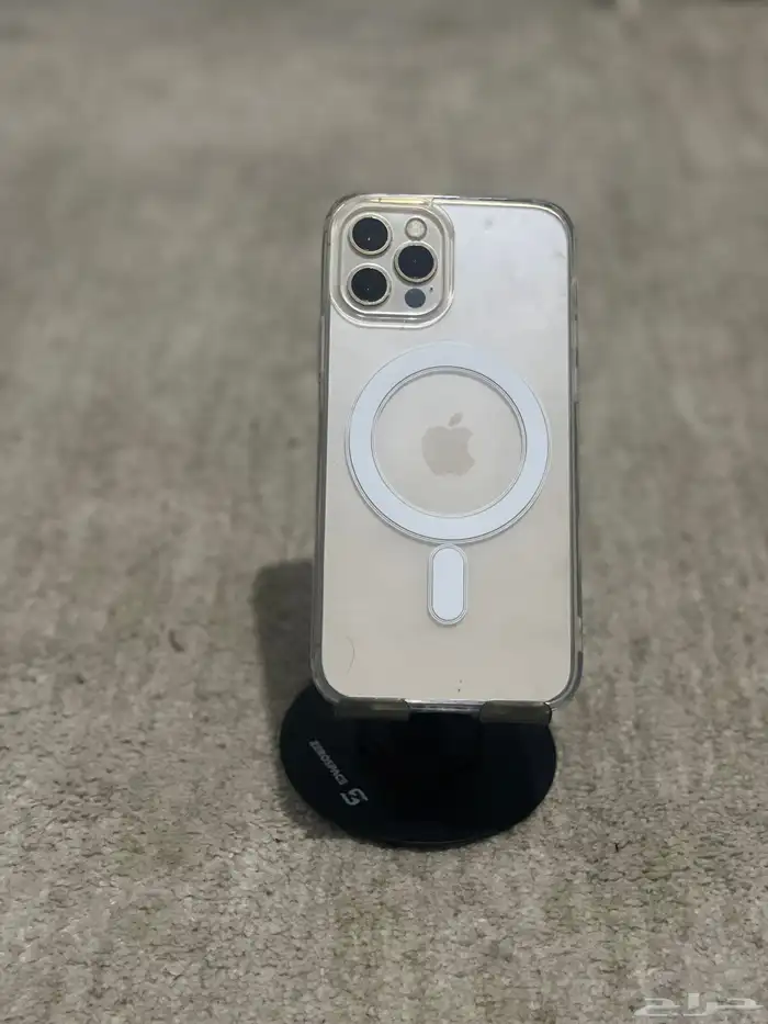 ايفون 12 برو قيقا 128 بطارية 76 مبدل شاشة بصمة وجه تعمل 1