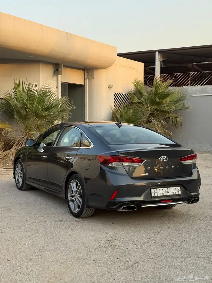 Hyundai سوناتا موديل 2018 فل الفل بصمه 5