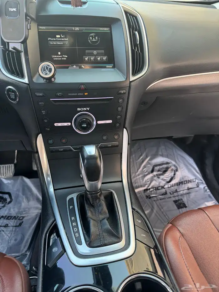 للبيع فورد ايدج 2016 تيتانيوم 15