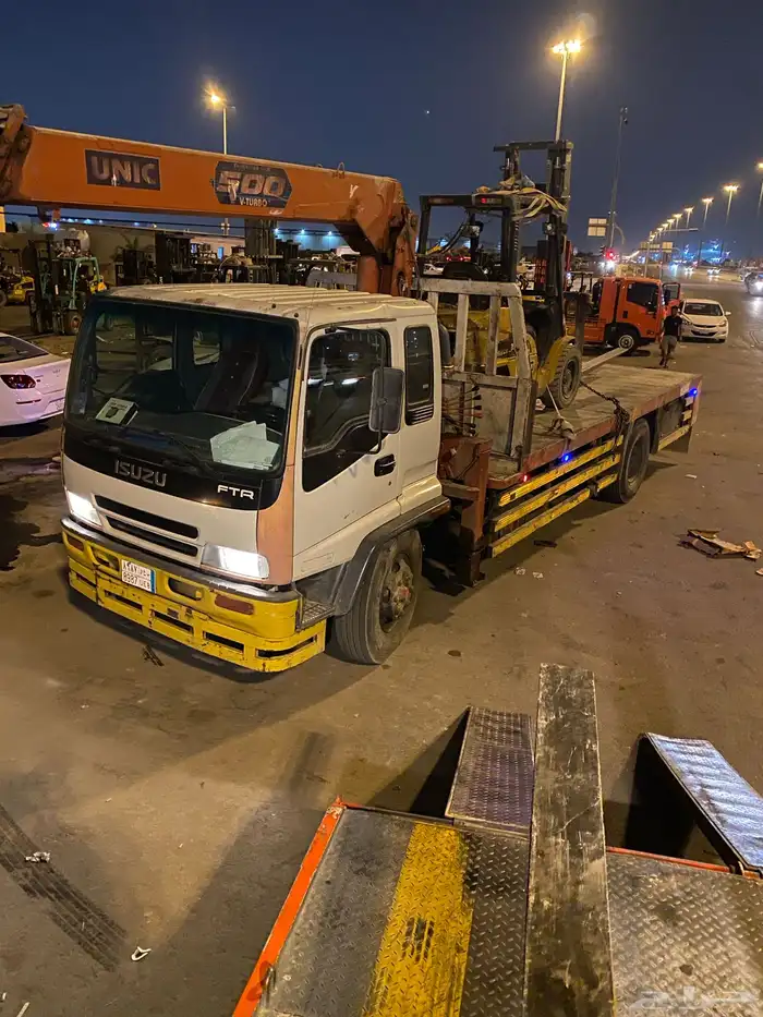 تأجير رافعه شوكية سكينه فور كلفت كرين للإيجار باسكت ونش بوم 2