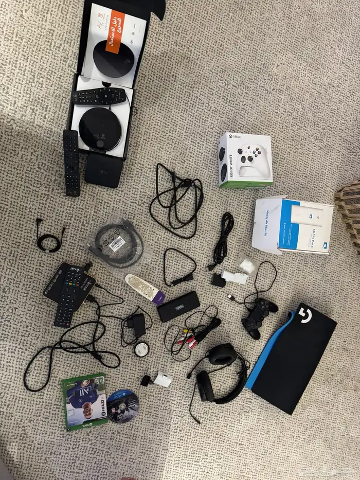 اجهزه متنوعه (رسيفرات  العاب  اسلاك) 11