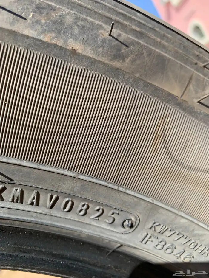 اربع كفرات دانلوب هايلوكس سلق مقاس 17 1