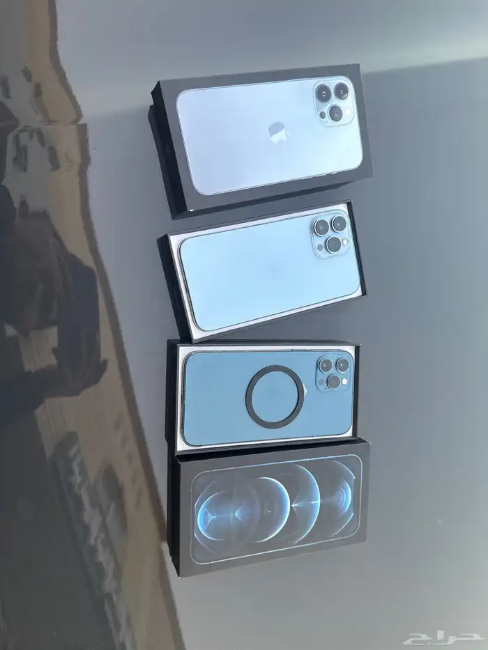 آيفون 13 برو ماكس 256 و ايفون 12 برو ماكس 128 0