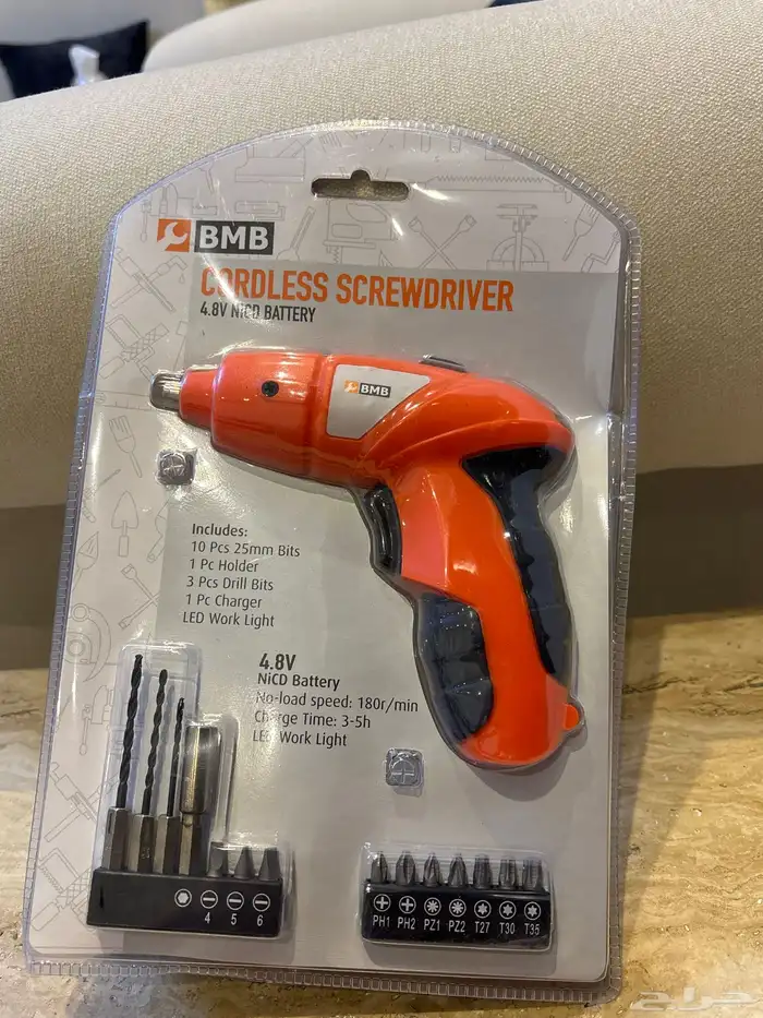 مفك براغي مسمار بطاريه 0