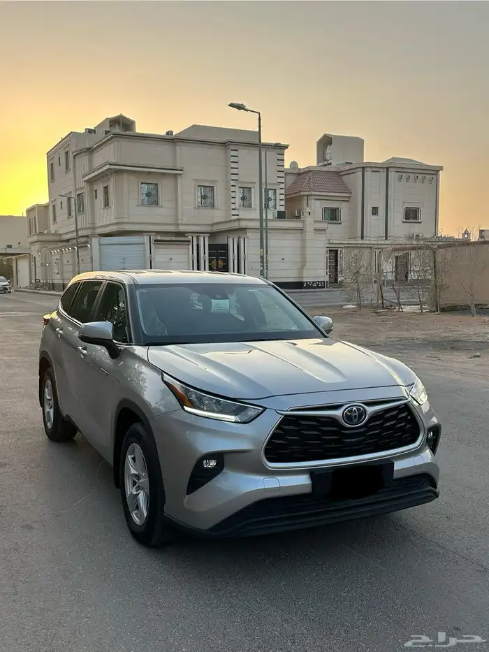 تويوتا هايلاندر 2023 ممشى قليل سعودي . 2