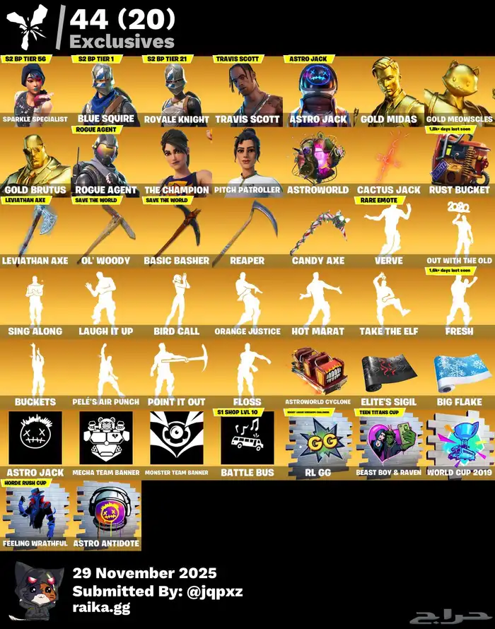 حساب ترافيس كوت واكس كريتوس 0