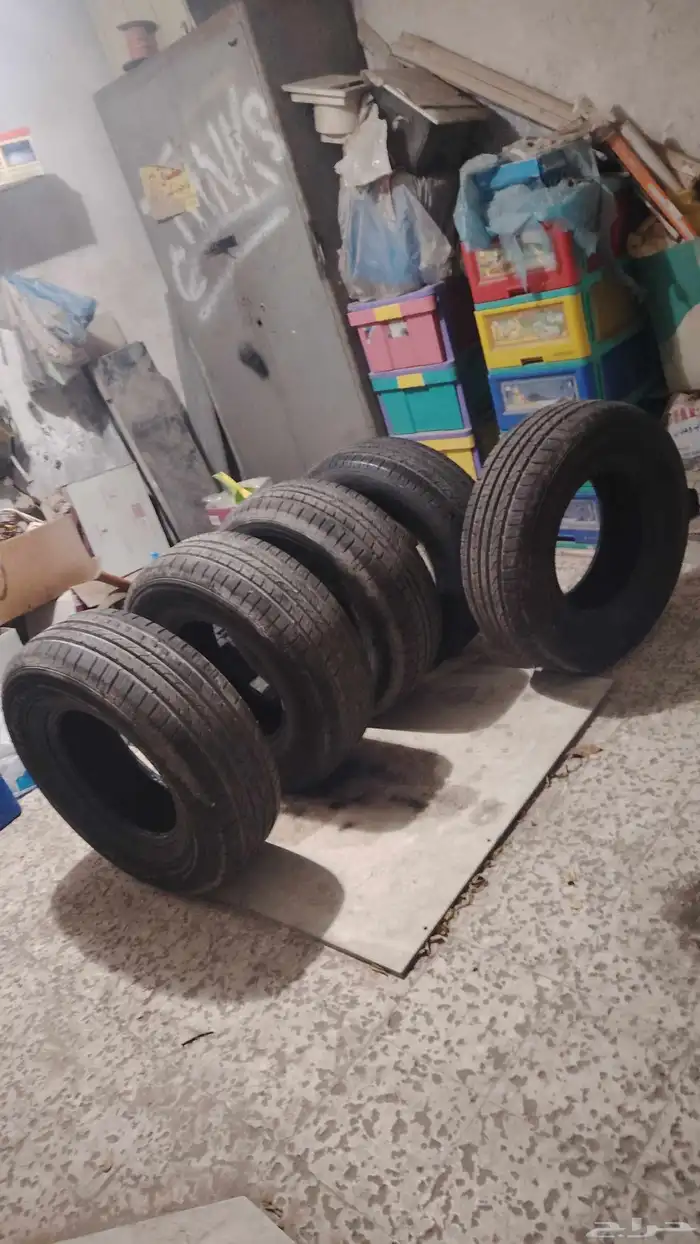 كفرات ردكس 255 70 15 جديده استخدام قليل جدا 0