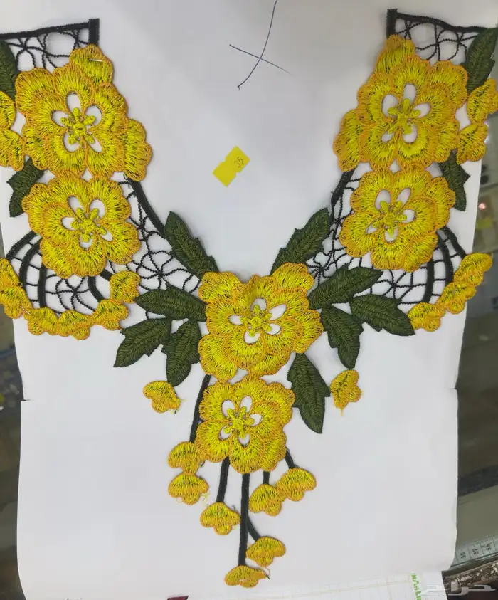 كلفه ورد قطع ورود مطرزات ورد عبايات فساتين سهرات جلابيات 8