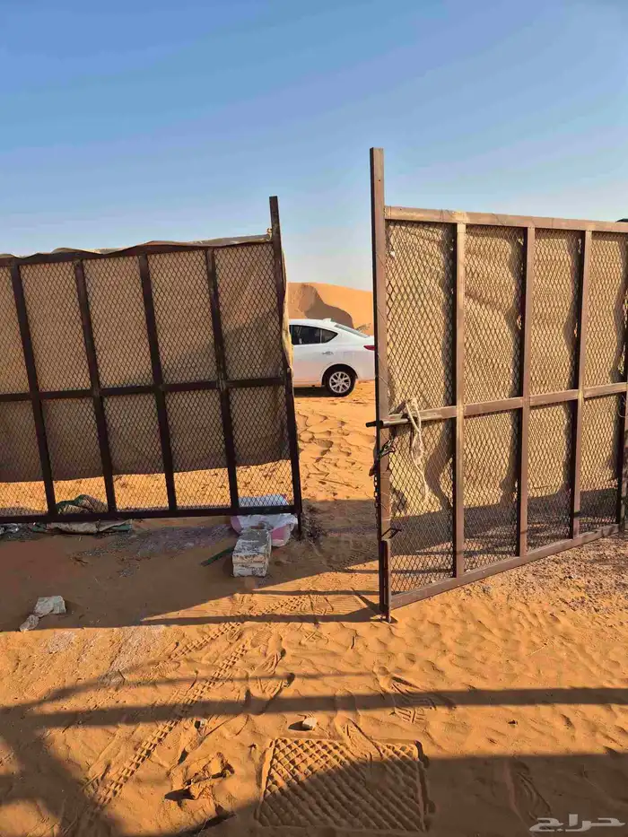 شبوك حديد بوابة شبوك ابل وغنم عدد 40 شبك بركس غرفة 4