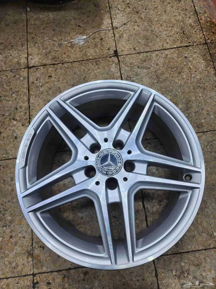 جنوط مرسيدس C200 مقاس 18 اصلي وكاله موديل 2014 0