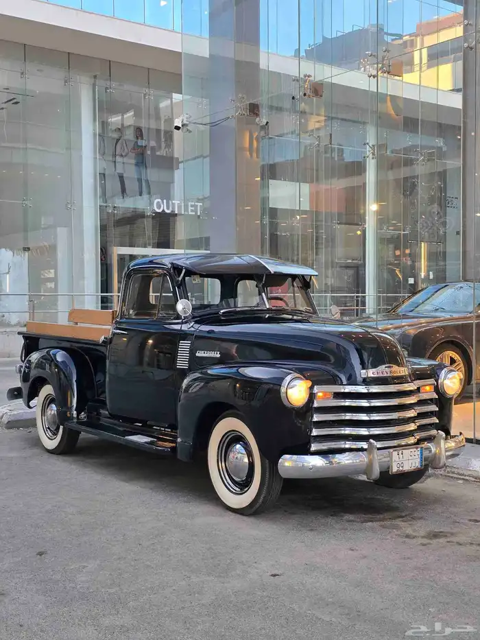 وانيت شاحنه شفروليه كلاسيك موديل 1952 1