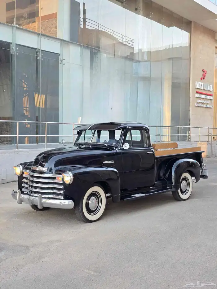 وانيت شاحنه شفروليه كلاسيك موديل 1952 2