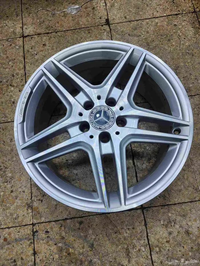 جنوط مرسيدس C200 مقاس 18 اصلي وكاله موديل 2014 2