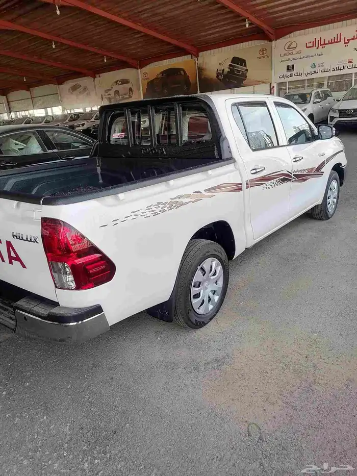 هايلوكس غمارتين بنزين GLX أتوماتيك بدون دبل موديل 2026 2