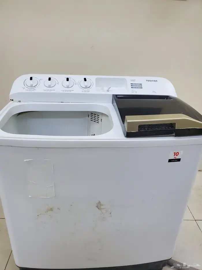 غساله توشيبا استخدام خفيف وجديده 1