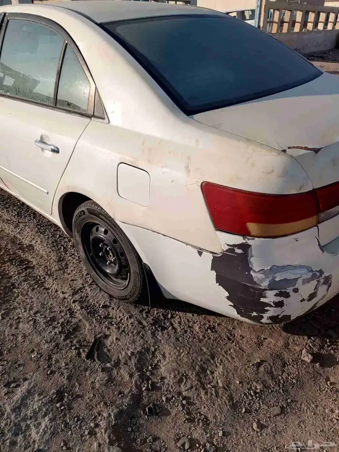 هنداي سوناتا موديل 2007 مكينه قير شرط تشليح قطع غيار فقط 6