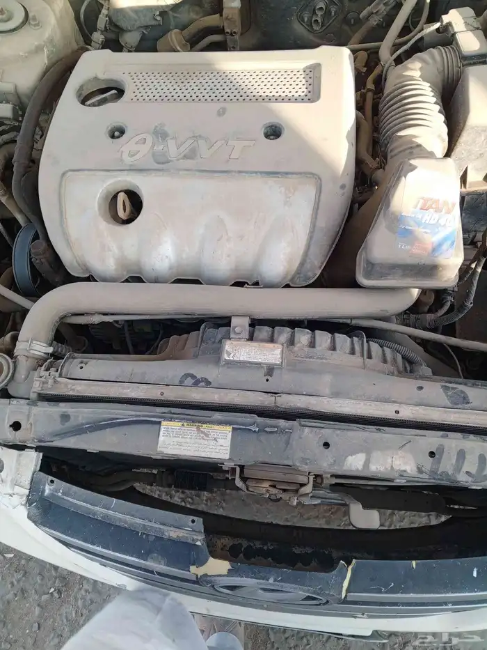 هنداي سوناتا موديل 2007 مكينه قير شرط تشليح قطع غيار فقط 4