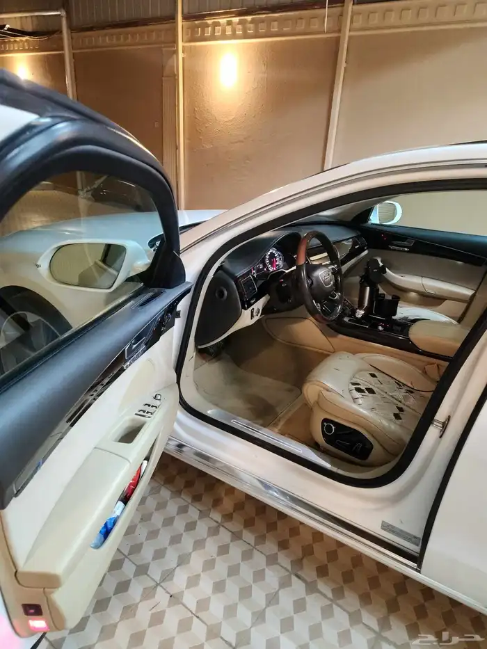 للبيع اودي A8 2014 فل كامل تحتاج لصيانة مكينة 7