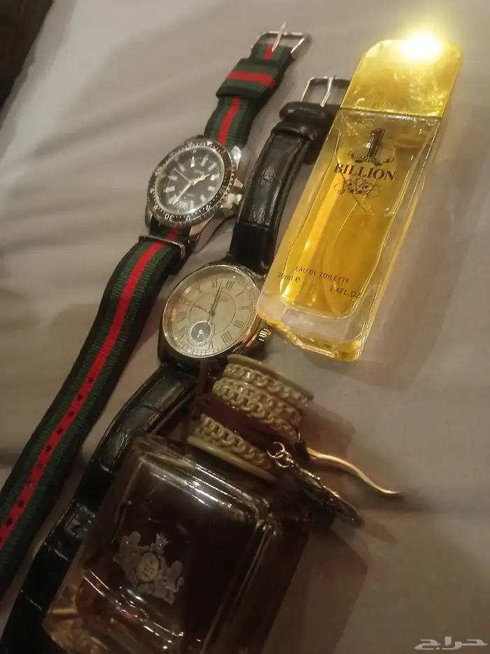 ساعات عطور اصلية الوفيرا شاي ازرق بنفسجي سدر جبلي زعفران 22