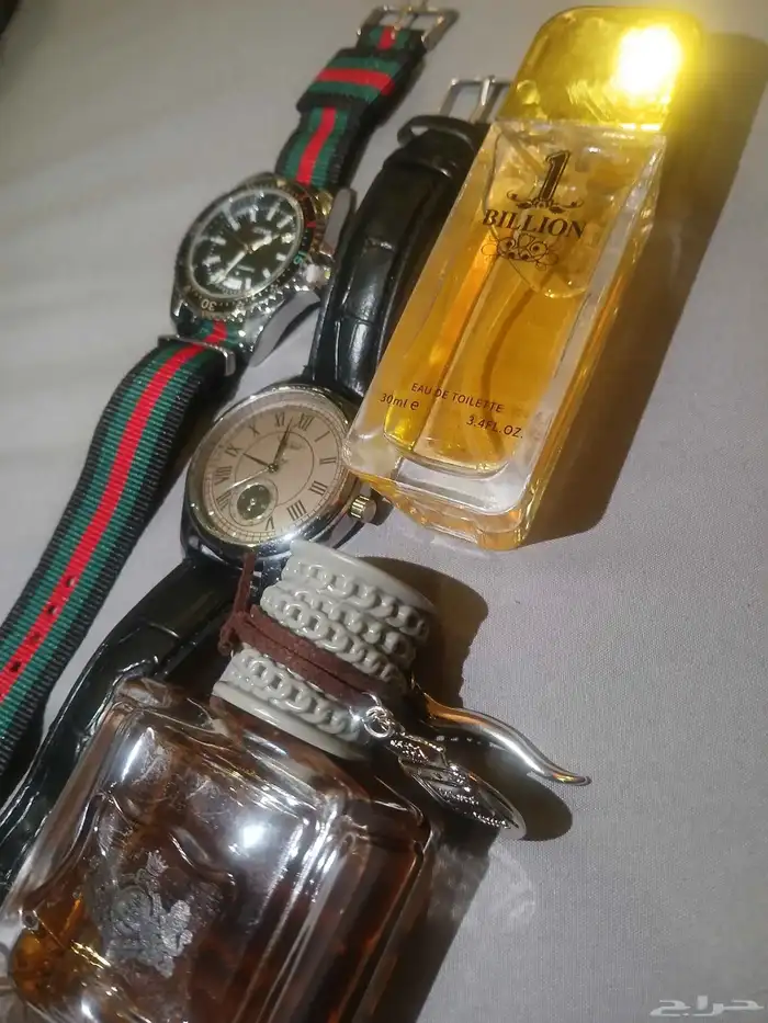 ساعات عطور اصلية الوفيرا شاي ازرق بنفسجي سدر جبلي زعفران 1