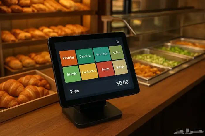 عرض جهاز كاشير للبوفيه و المطاعم 0